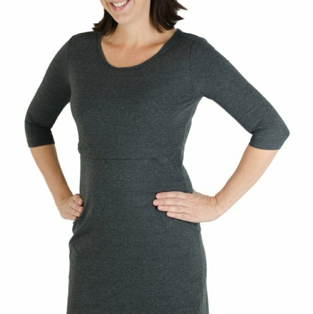 Latched Mama Nursing Dress Large